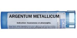 Homéopathie Argentum metallicum
