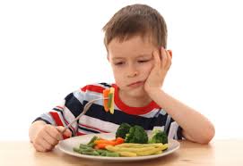 Enfant qui mange difficilement
