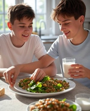 Alimentation riche en fer et santé des ados