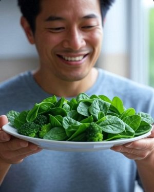 Consommation de légumes verts et santé oculaire 