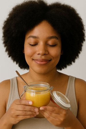 Miel pour cheveux doux et hydratés 